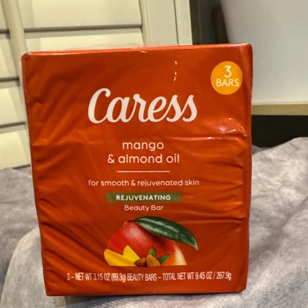 Caress Mango & Almond Oil Beauty Bar 3‎ pack